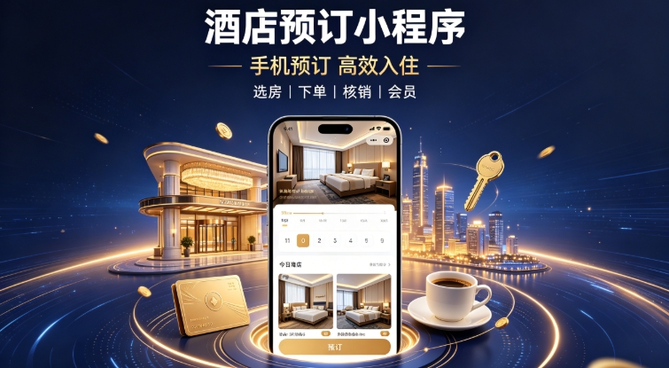 酒店自营预订小程序定制开发实战案例｜BG大游集团本地门店私域小程序开发运营全解析